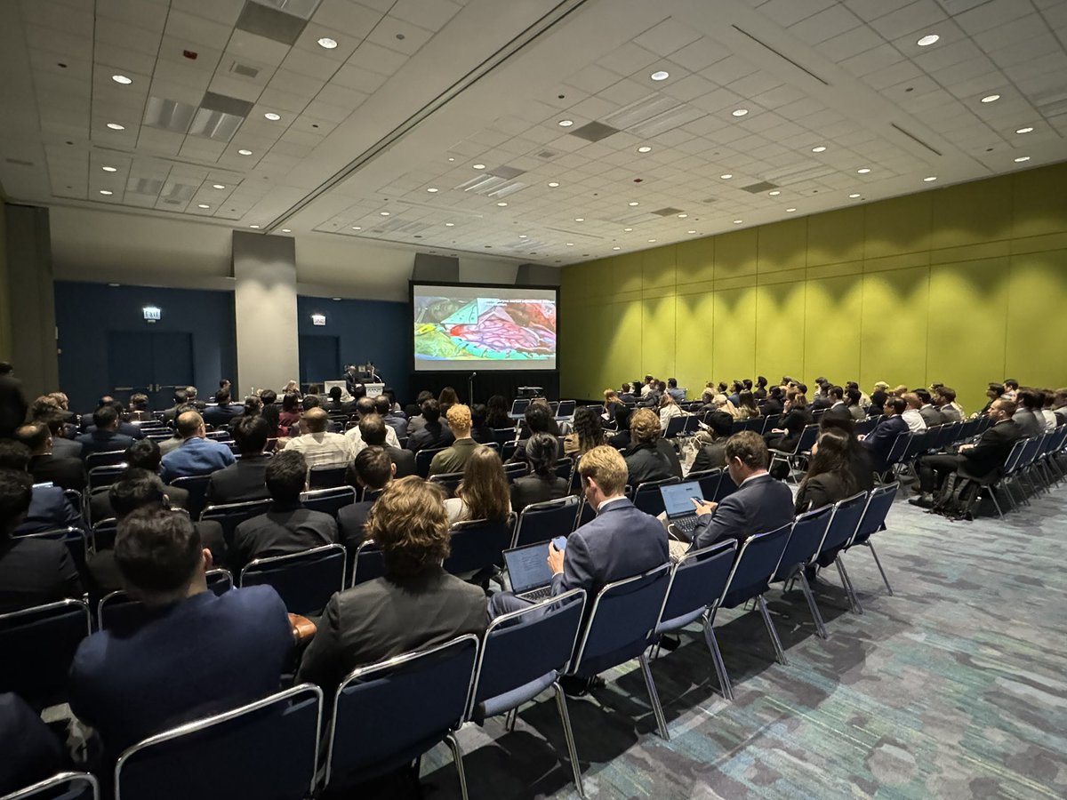 David Dornbos III (@dornbosiii_md) on Twitter photo Packed house at the Young Neurosurgeons Research Forum! Great series of talks lined up <a href="/AANSNeuro/">AANS</a> #AANS2024 <a href="/DrWallyMD/">Walavan Sivakumar, M.D.</a> <a href="/AngelaMRichard1/">Angela M Richardson, MD, PhD</a> Packed house at the Young Neurosurgeons Research Forum! Great series of talks lined up <a href="/AANSNeuro/">AANS</a> #AANS2024 <a href="/DrWallyMD/">Walavan Sivakumar, M.D.</a> <a href="/AngelaMRichard1/">Angela M Richardson, MD, PhD</a>