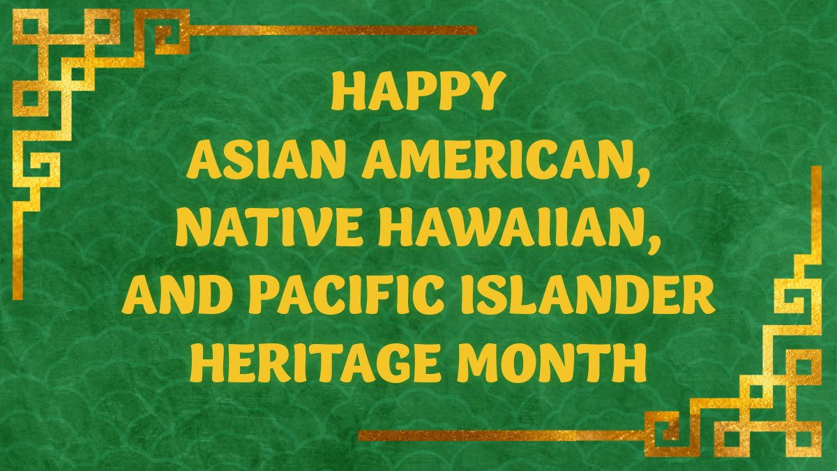 In May, we celebrate Asian American, Native Hawaiian, and Pacific Islander Heritage Month, a time dedicated to honoring the richness and diversity within the #AANHPI community. Together, let's embrace this time to work towards fostering a more inclusive nation for everyone.