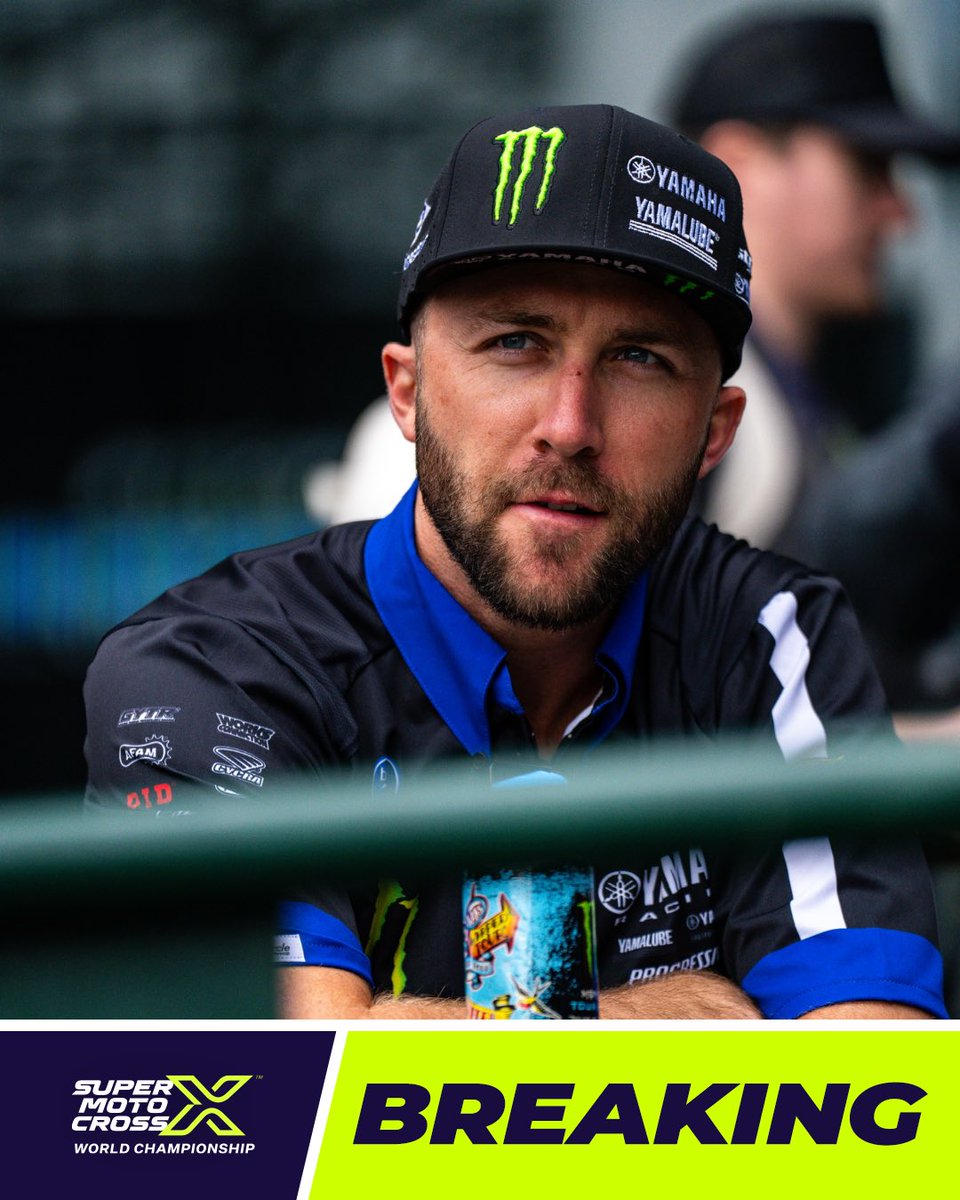 supermotocross's tweet photo. 🚨BREAKING NEWS🚨

Eli Tomac will compete in the full SMX championship, including all eleven rounds of the @ProMotocross championship. 🗣️

#SMX #ProMotocross #SupercrossLIVE https://t.co/N2OOeHo5VB