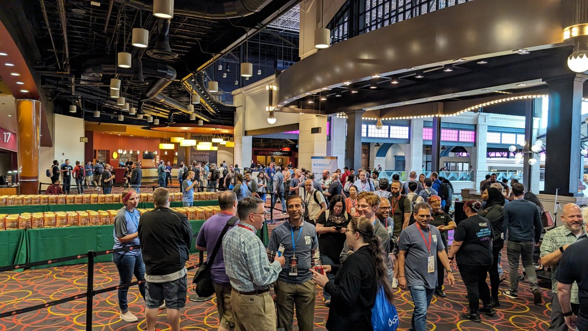 It's Stir Trek Day!  Great sessions, networking, and more all around.  Share your pics with #StirTrek2024