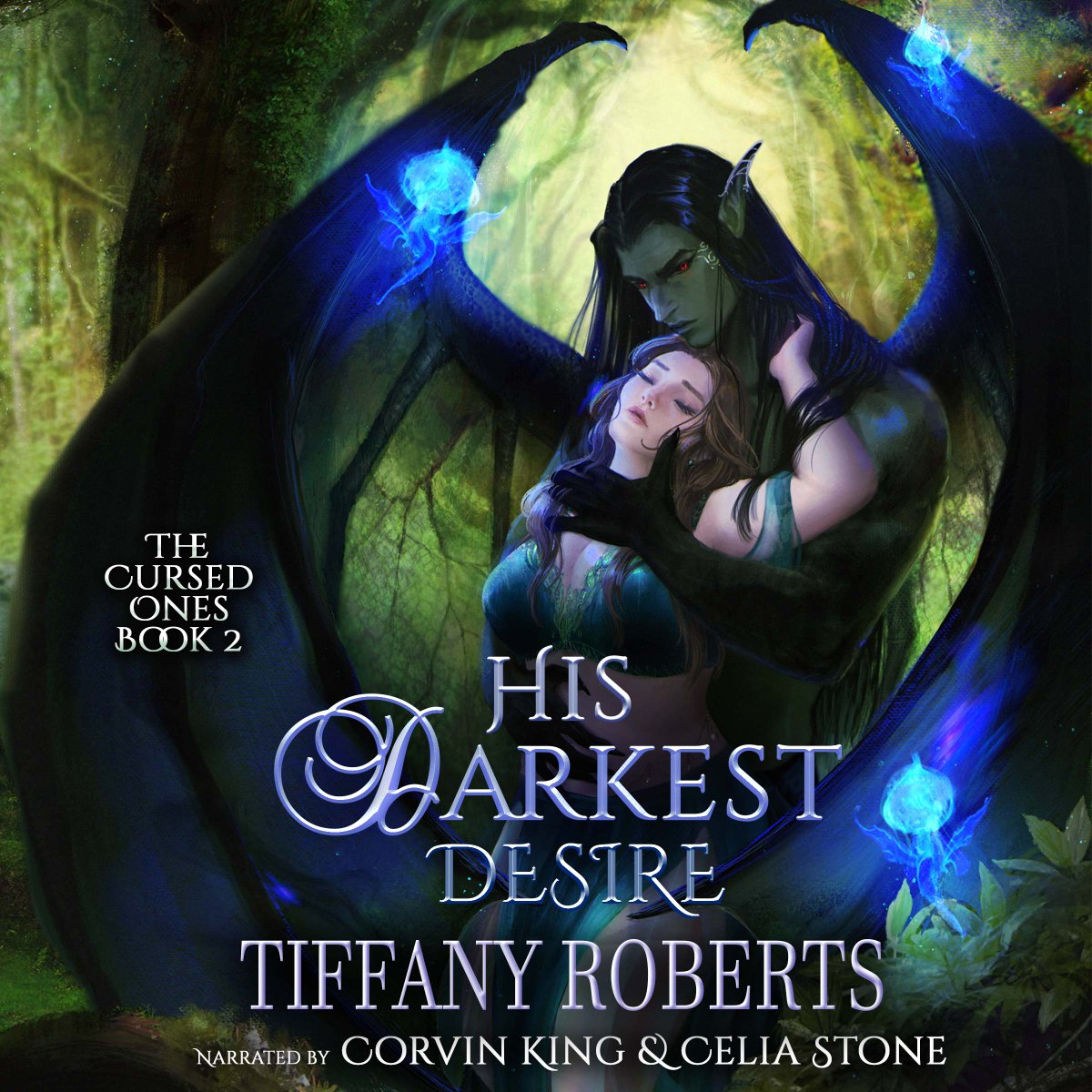 His Darkest Desire (The Cursed Ones #2) is now live in audio! We are so, so excited for you guys to listen to this. Celia Stone and Corvin King did such a fantastic job!! audible.com/pd/His-Darkest…