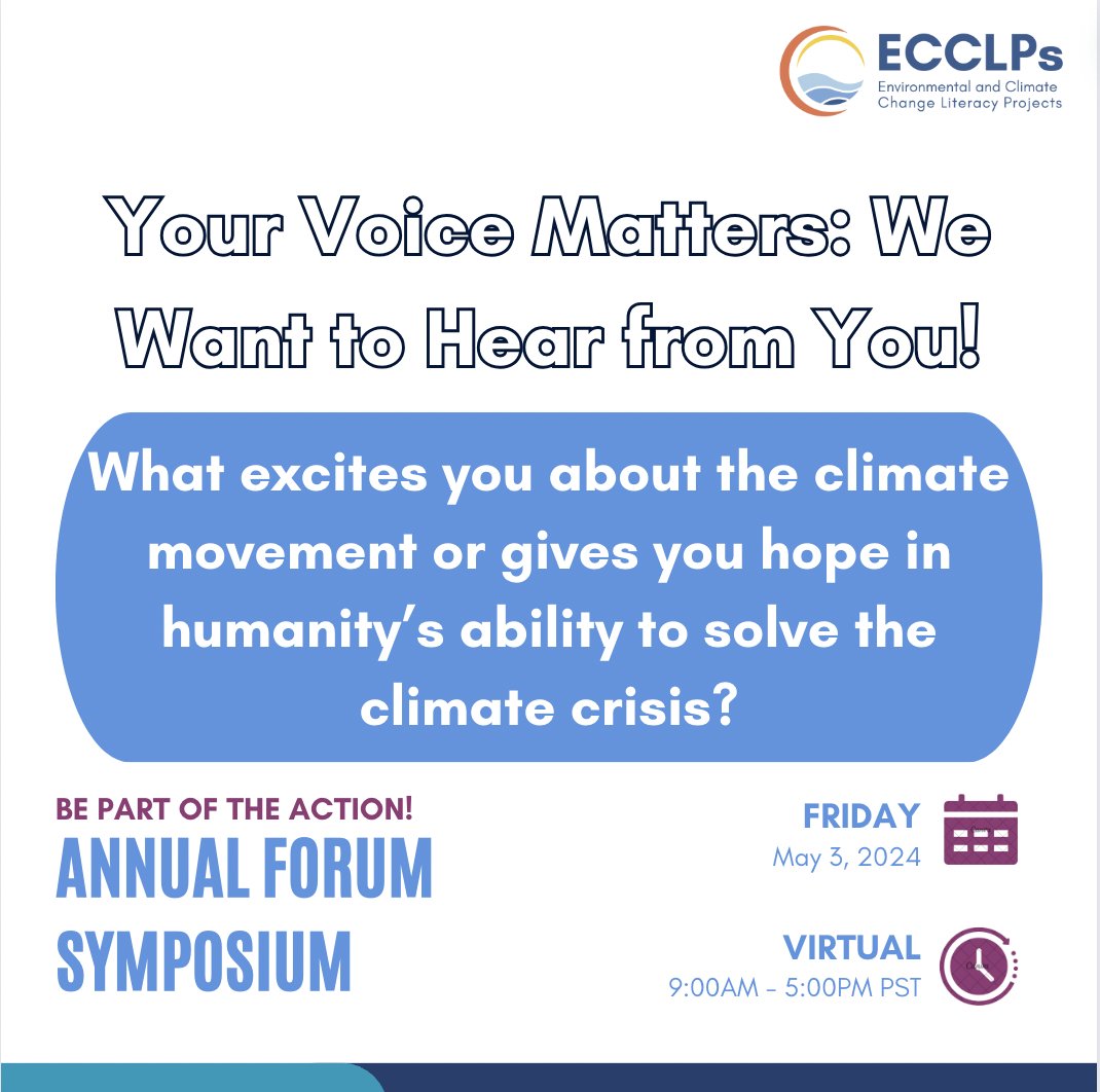 We're thrilled you've joined us to explore your feelings about climate change and action. 📢 Speak Out: Share Your Optimism! What inspires you about the climate movement or instills hope in humanity's ability to tackle the climate crisis?