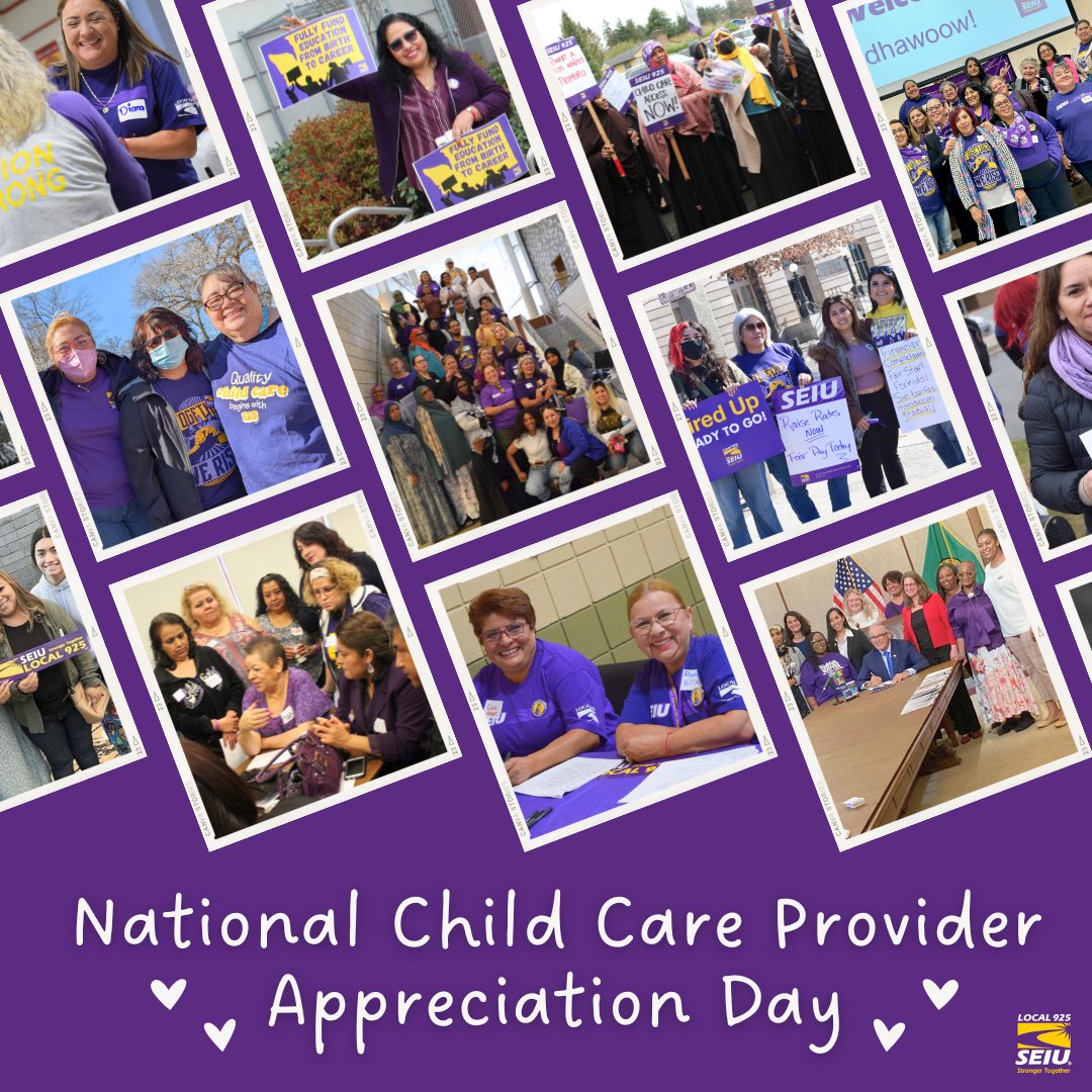 Happy #NationalProviderAppreciationDay to all the incredible early learning educators in our union! 💖💫 We celebrate the dedication and hard work of our providers who nurture and educate our children with love and care. You are the heart and soul of our communities! #1u