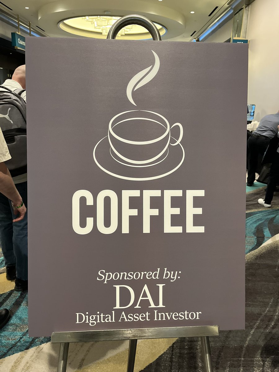 Coffee courtesy of my favorite guy <a href="/digitalassetbuy/">Digital Asset Investor</a> #XRPLasVegas2024 #xrp 
Thanks DAI !!!