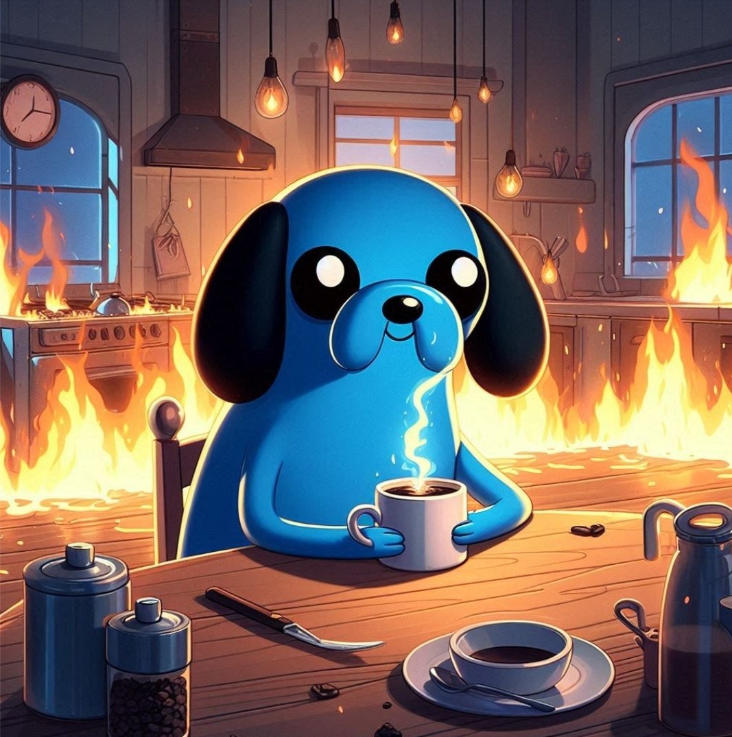 The dog is Blue 💙
This is $FINE #crofam 

❤️,♻️ tag 5 Friends 
1 million $FINE amongst reactions 

🔥🔥🔥🔥🔥🔥🔥🔥🔥🔥🔥🔥🔥🔥