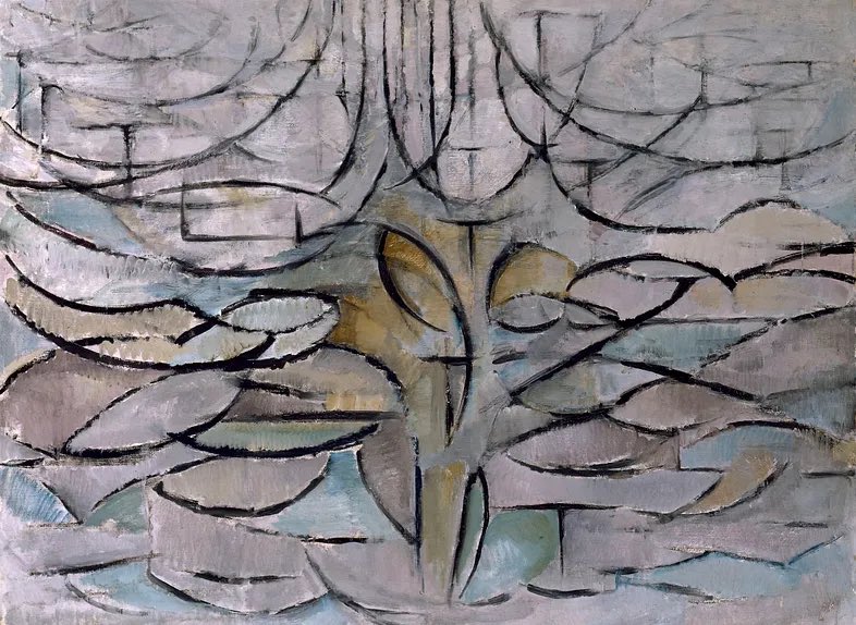 Piet Mondrian's Trees