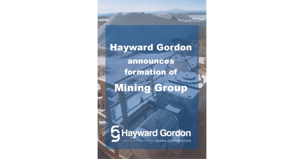 “We are excited to announce the formation of our Mining Group, which marks a significant step in our commitment to serving the #MiningIndustry,” said Yusuke Nagatani, #HaywardGordon ULC’s President and CEO. bit.ly/44kREZw #Mining