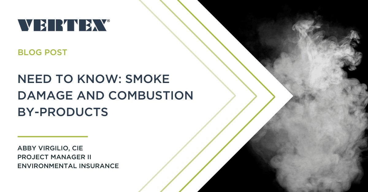 Smoke is more than just an annoyance—it's a complex mix of particles and gases that can lead to lasting damage. Dive into Abby Virgilio's blog, where she explores the assessment of combustion by-products (CBPs), critical for #FireSafety. bit.ly/3JQj28d #WeAreVertex
