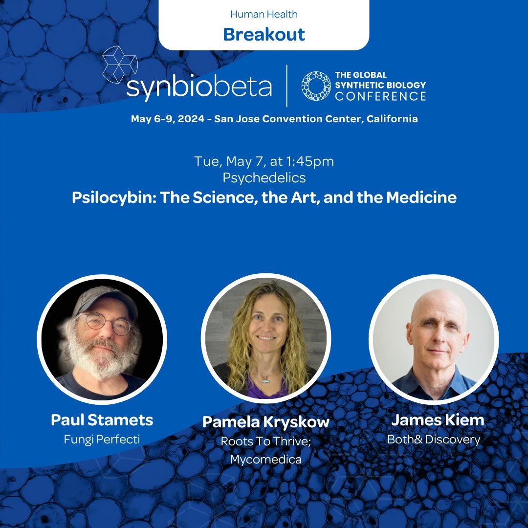 Psilocybin has re-emerged as a powerful therapeutic tool for mental health conditions such as depression, anxiety, and PTSD. How does this compound affect the brain? Join the discussion at #SynBioBeta2024 of psilocybin’s renaissance with leading experts working tirelessly to…