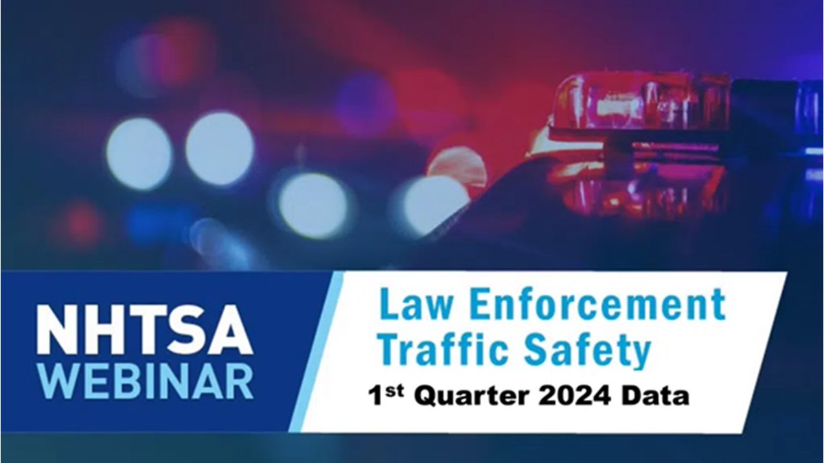 In case you missed it! Nick Breul provides an update on the latest law enforcement traffic-related fatality statistics and discusses a dramatic increase in traffic-related fatalities in the first quarter of 2024 from the latest @NHTSAgov reports. Watch: bit.ly/3JMJFuW
