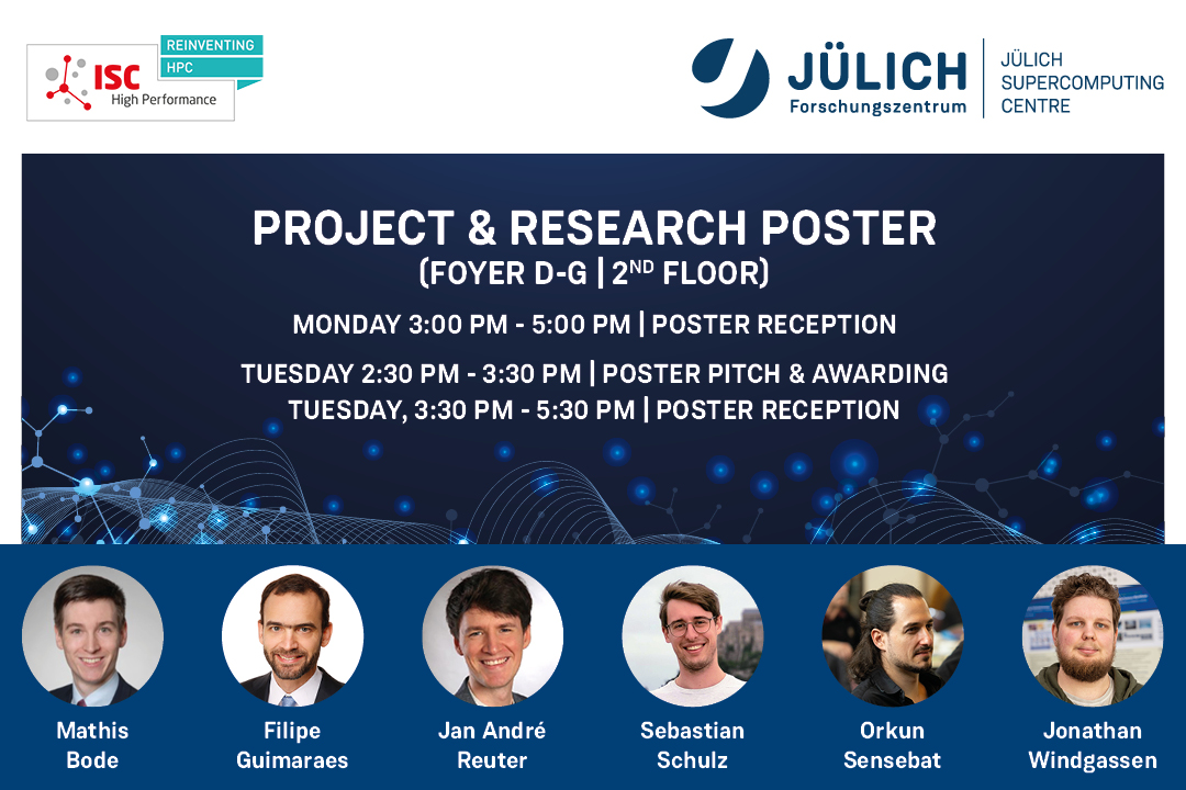 Poster pitch, here we come! JSC Scientists showcase their research in one-minute-intros. We’re presenting 6⃣ posters, of which the “Guided Quantum Walk” is among the finalists🏆! Join us at the poster pitch, gain insights & be inspired. ➡️go.fzj.de/isc24 #isc24