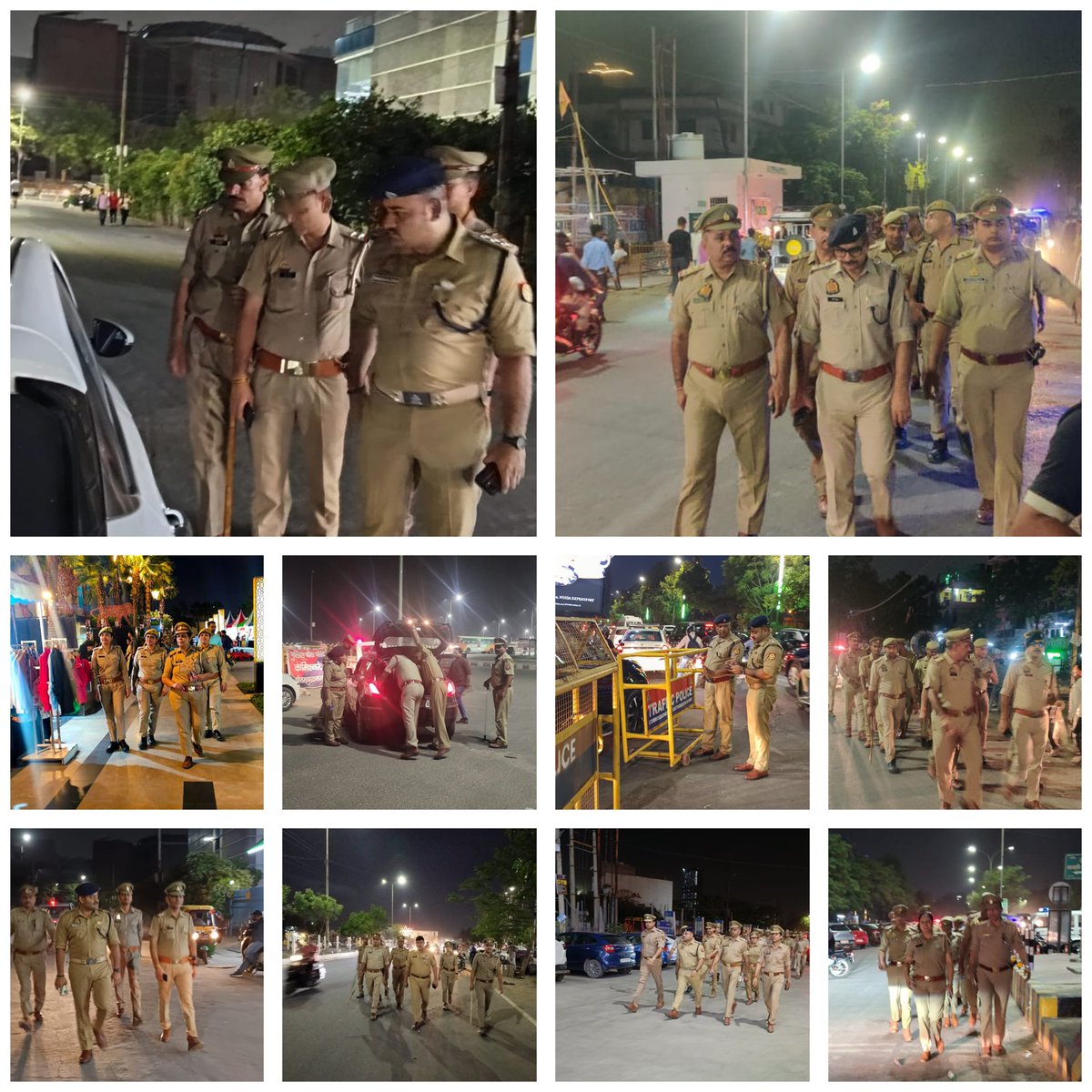 पुलिस कमिश्नरेट गौतमबुद्धनगर के सभी थाना क्षेत्रों में सुरक्षा व्यवस्था के दृष्टिगत पुलिस बल द्वारा पेट्रोलिंग कर चेकिंग की जा रही है !       

'आपकी सुरक्षा हमारी जिम्मेदारी'            
#NoidaPolice #हर_कदम_साथ