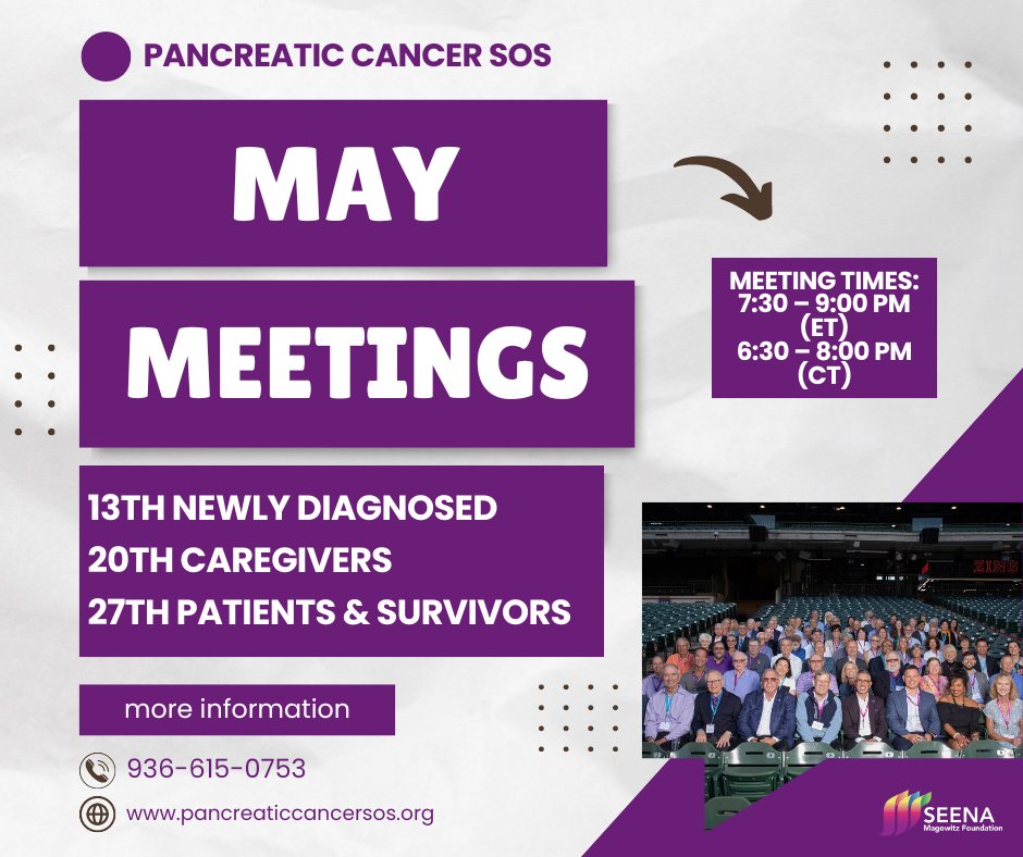 Join Pancreatic Cancer SOS! 💜 Find support, information, and community for those affected by pancreatic cancer. Whether you are newly diagnosed, a caregiver, or a survivor, there’s a place here for you.
🔗 To register: pancreaticcancersos.org
#PancreaticCancer