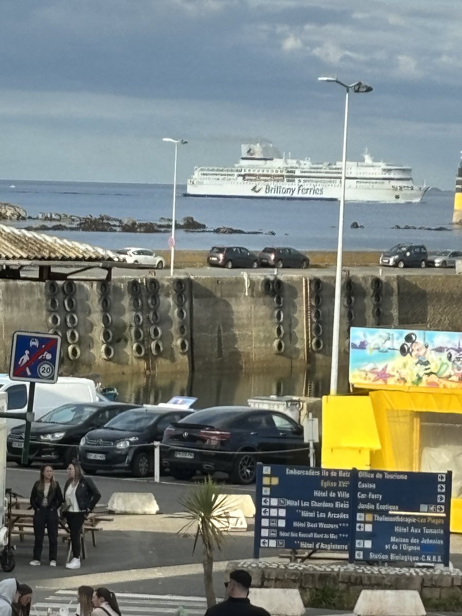 ⁦@BrittanyFerries⁩ Pont Aven arriving in Roscoff this evening