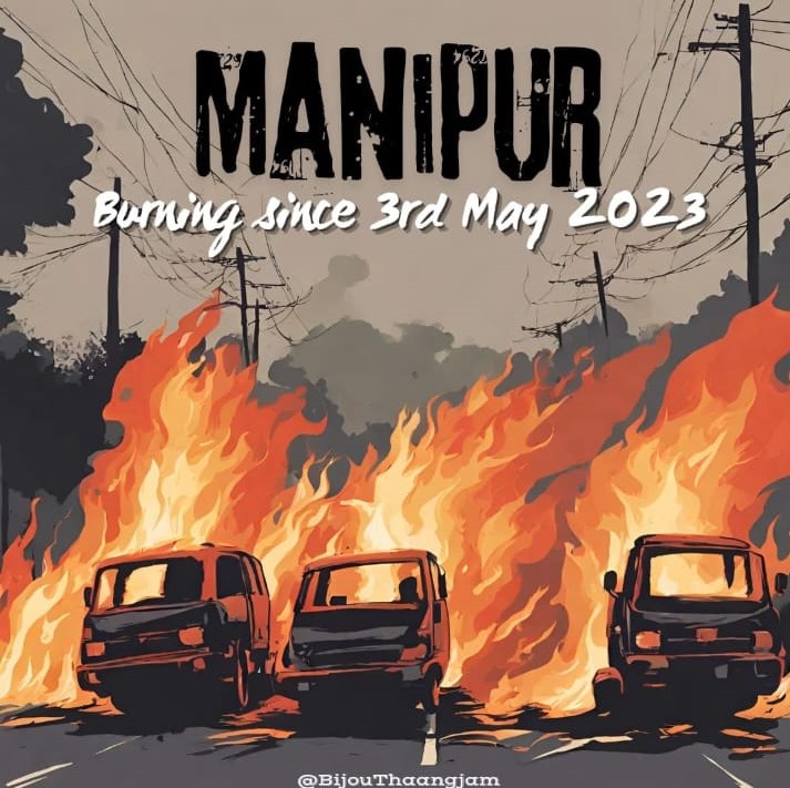 Kukis hv beenn brazenly in their actions since they started this violence. Nothing but Ethnic cleansing of Hindu Meiteis from Manipur in their pursuit 2 establish a separate union territory.
1YearToday–Call4Justice
#KukiEngineeredManipurViolence
#KukiAtrocities
#KukiWarCrimes