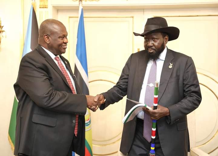 President Salva Kiir and the First Vice President Dr. Riek Machar have discussed the implementation of the Phase Two of the Security Arrangements.