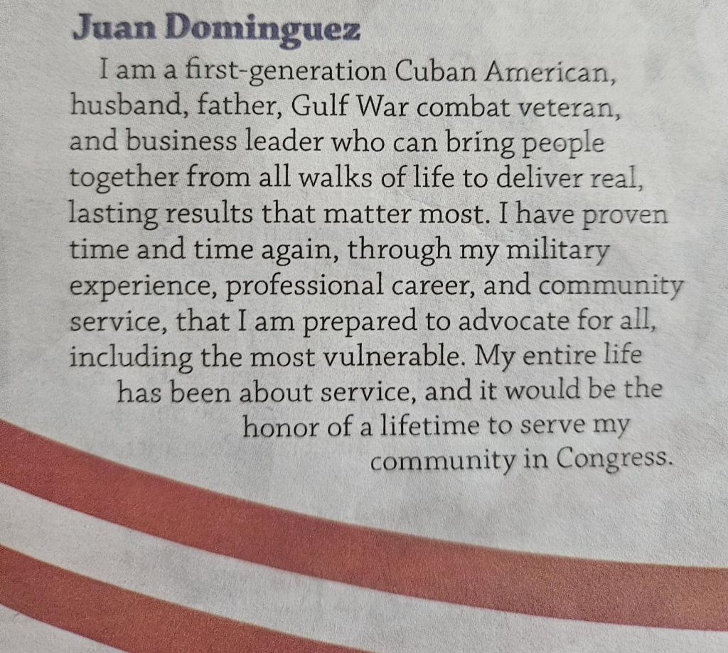 🗞️ Proud to be featured in the <a href="/SPVoice/">Severna Park Voice</a> Primary Election Voters' Guide for Congress, District 3! 

Check out my insights on how I plan to serve our district. 

Early voting started this week—make sure to read up and make a plan to go vote! 

Learn more at vote.md.gov/vote2024.
