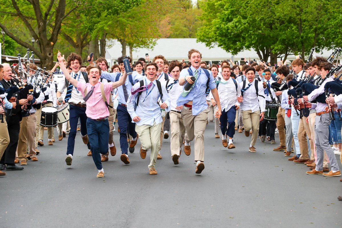 Class of 2024 🤝The Pipe Out

There is no dismissal quite like the last day of senior classes at the Academy! It is truly a one-of-a-kind tradition thanks to the CBA Pipes &amp; Drums Band. Certainly a memory that will last forever for the men in the Class of 2024!

#BrothersForever