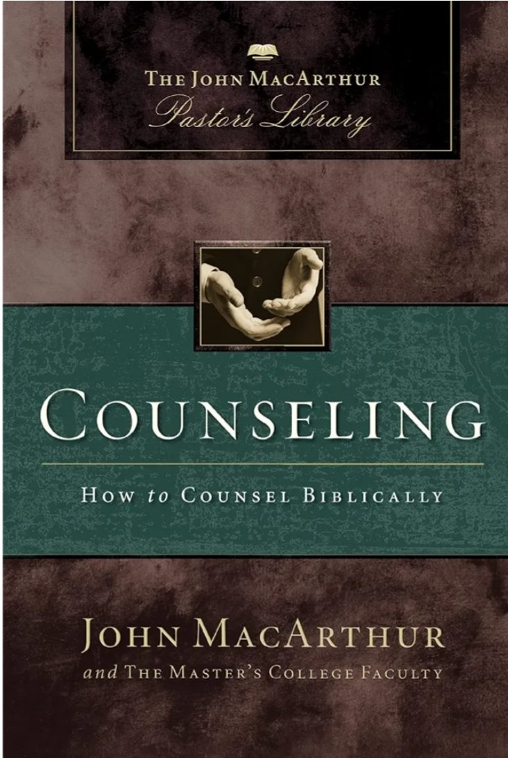 I have never read this book. But I'll never touch it or read it.  #BiblicalCounseling #Counseling