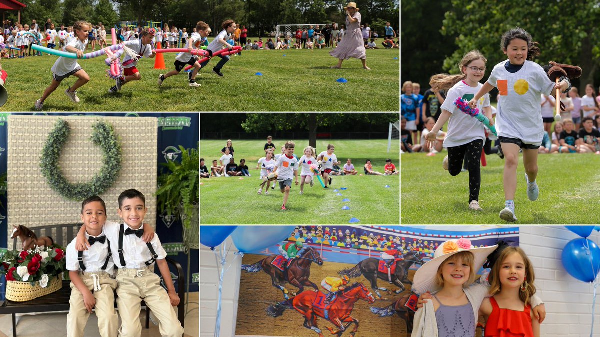 Off to the races! Students at T. C. Cherry and Potter Gray ended the week with Kentucky Derby-themed races and tea parties. Happy Derby, Kentucky! 🏇🌹