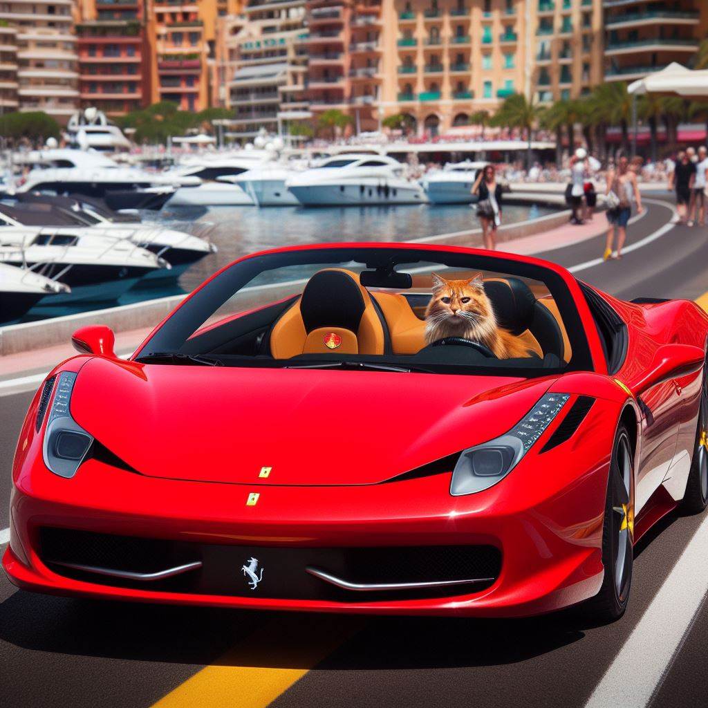 Happy #FerrariFriday #FridayFerrari !... 
#AI #ArtificialIntelligence #Ferrari #IA #IntelligenceArtificielle #Monaco