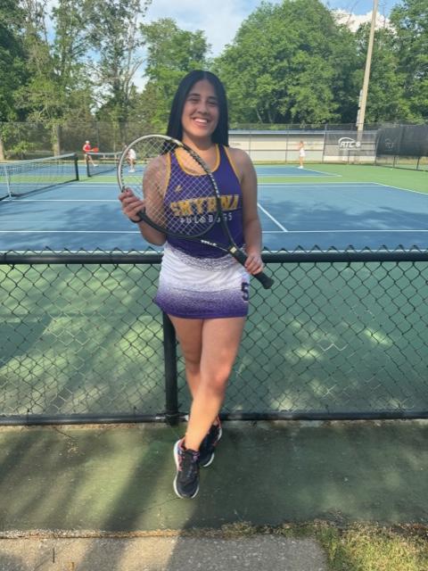 Big Shout out to Gabriela Huertos she moves on to the Tennis quarter finals in the District Individual tournament in singles on Monday May 6th, she will be playing against Rockvale. Way to go Gabriela! If she wins she will move onto the semifinals! Goodluck! #OnlyOneSHS