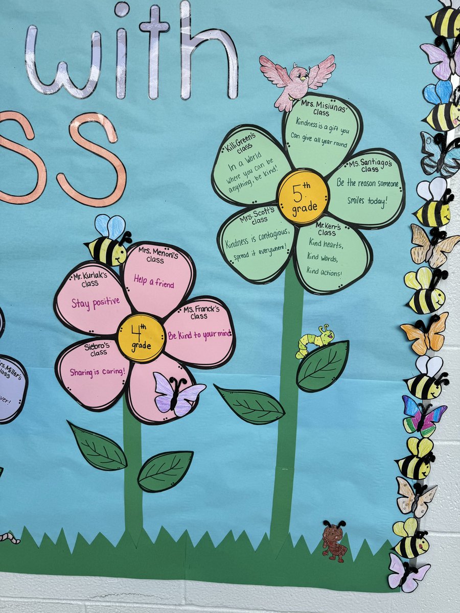 Fernbrook is Blooming with Kindness 🌸🌼🐝🦋 <a href="/MrsKarr_/">Mrs. Karr</a> <a href="/Ms_Groome/">Robin Groome</a> @Ms.KEST @Ms.M <a href="/fernbrooknj/">Fernbrook Elementary</a> <a href="/mbernal_DrB/">Michelle Bernal</a> <a href="/hetal_amin1/">Hetal Amin</a>