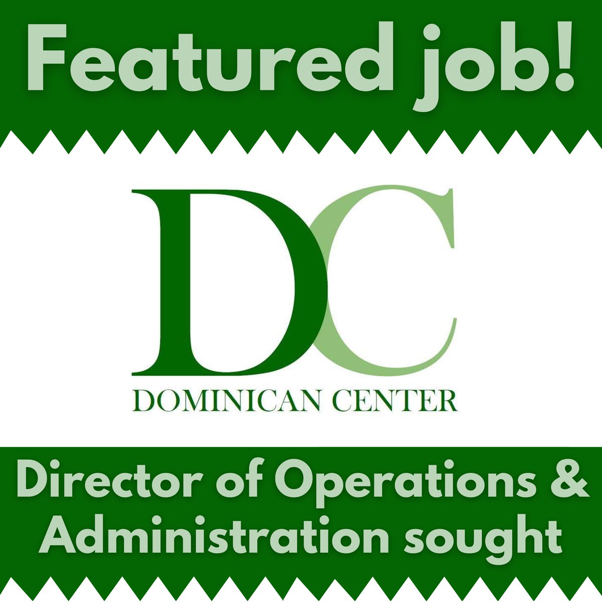 A Director of Operations & Administration (learn more or apply 👉 tinyurl.com/b6d3eh) is sought by the @DCAmani95 in #Milwaukee. Salary commensurate w/ experience + benefits—apply now for this important #job opening!

#NonprofitJobs #MKE #MKEjobs #MilwaukeeWI #MilwaukeeJobs