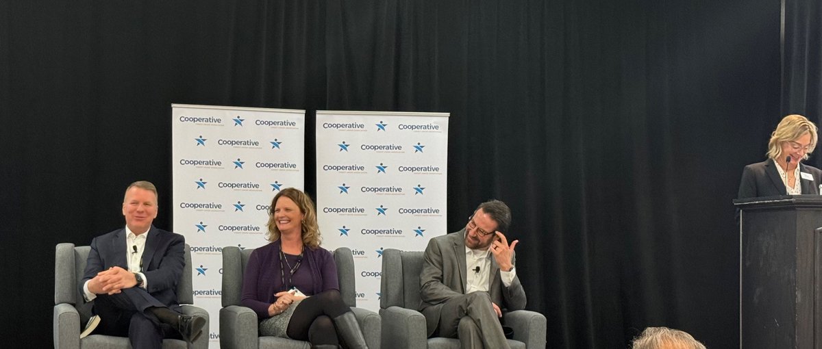 It’s great to share the stage with our members. Now our EVP/COO Melissa Pomeroy is leading a panel exploring the dynamic landscape of the #creditunion industry. 

Can’t wait to hear the insights presented by CEOs from @MVCUtweets, @DoverFCU, and @CentralFCU!

#ACCELERATE24