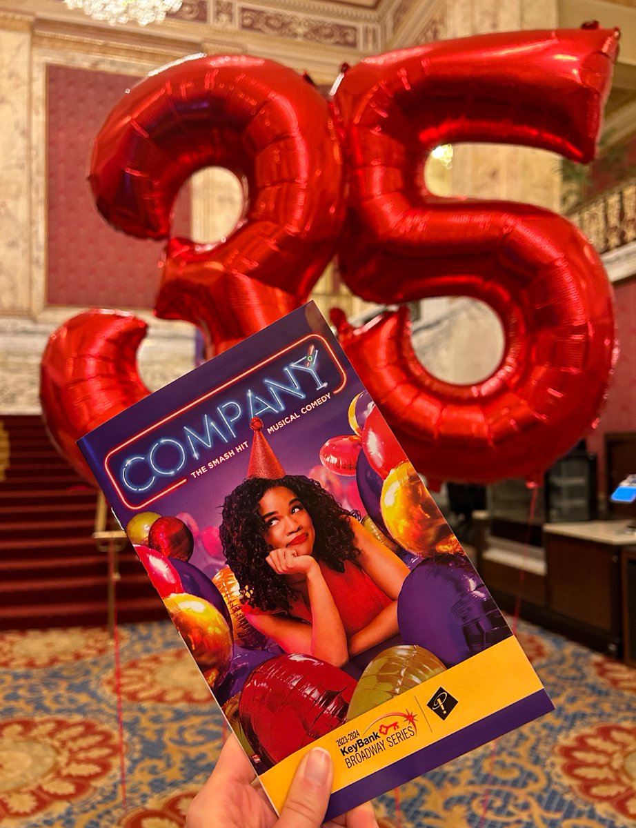 A wonderful weekend of shows ahead for @CompanyBway here at PSQ! Who's joining the party? 🍸🎉 🎈 

🎟️ bit.ly/3R3REHp

#BROADWAYCleveland