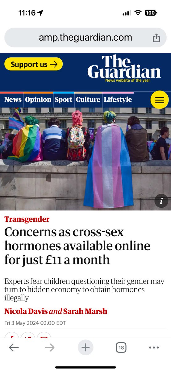 I remember like it was just last week that I warned people that this story from the Guardian was coming and was accused of spreading “misinformation”