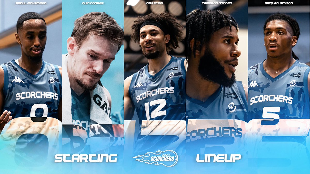 Starting 5⃣

Catch the action LIVE at 7:30pm
📺👉 bit.ly/4a0haV7

#SurreyScorchers