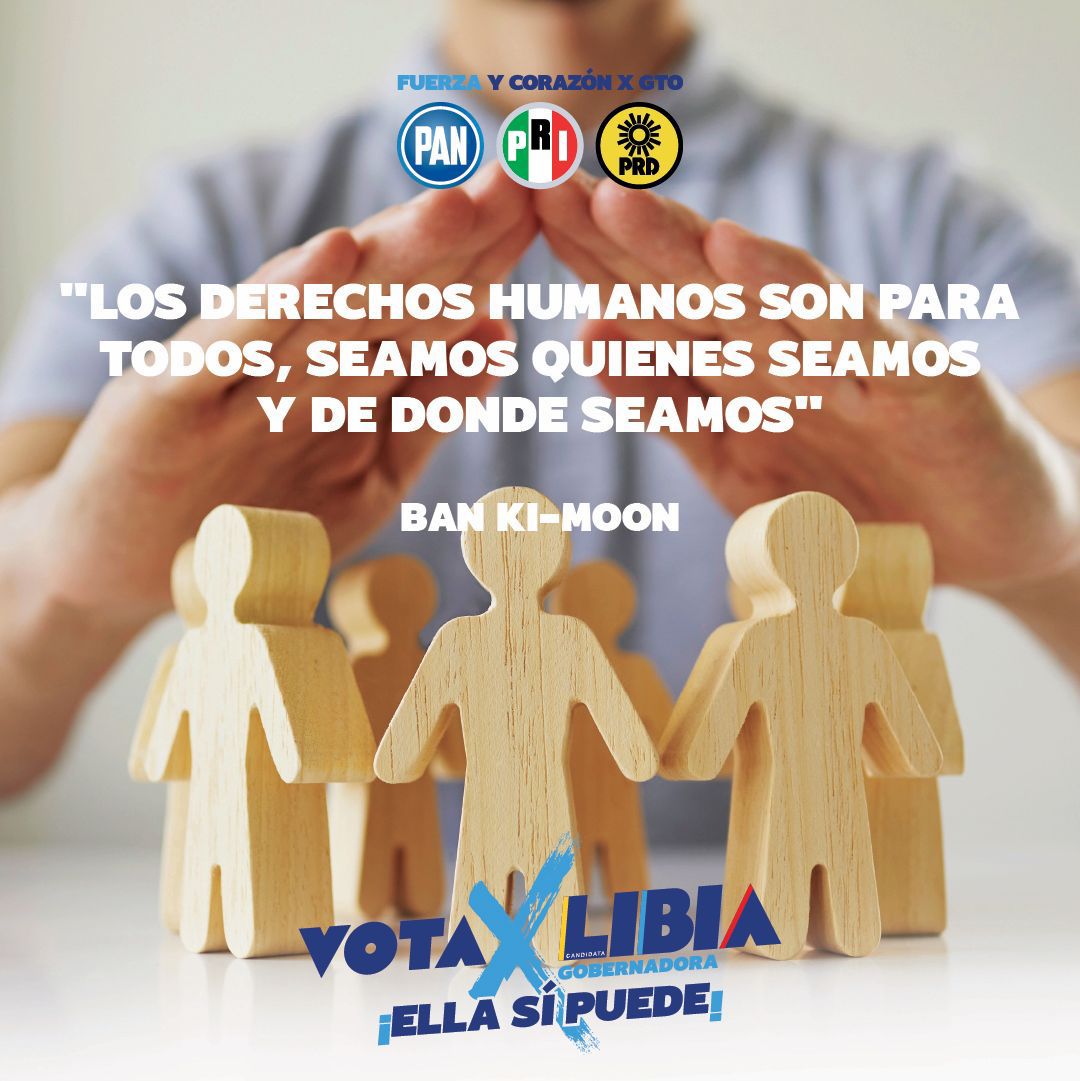 👥 En el Día Estatal de los Derechos Humanos reafirmo mi compromiso para que #Guanajuato siga siendo tierra de dignidad, libertad e igualdad para todas y todos.
#LibiaGobernadora