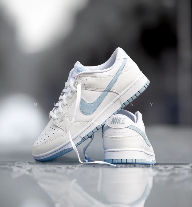 Nike Dunk Low ‘Light Armory Blue’ dropped via Nike US 🌧️ bit.ly/3QqooLq