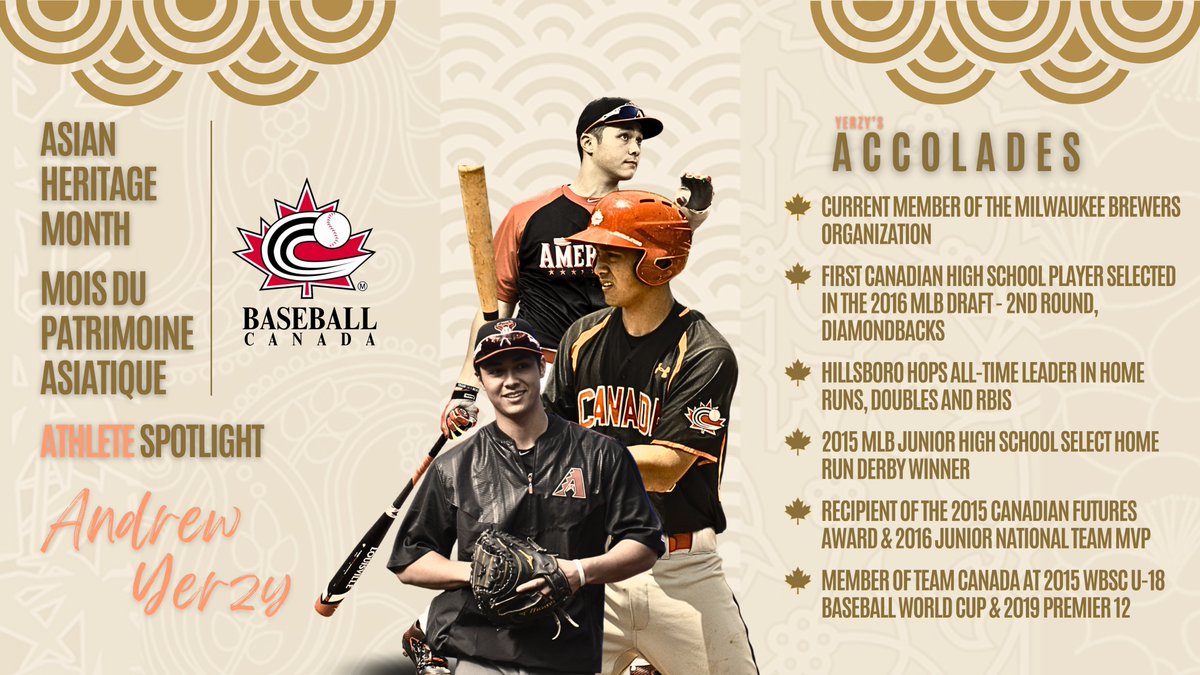 We’re celebrating Asian Heritage Month by featuring stories of Canadians who have represented Canada on the international stage. Meet @BaseballCANJNT Alumni Andy Yerzy! #BaseballCanada | #AHM2024