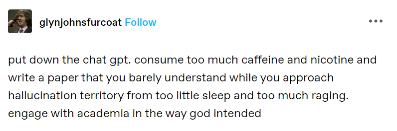 You can always count on tumblr to provide the best and most accurate takes.