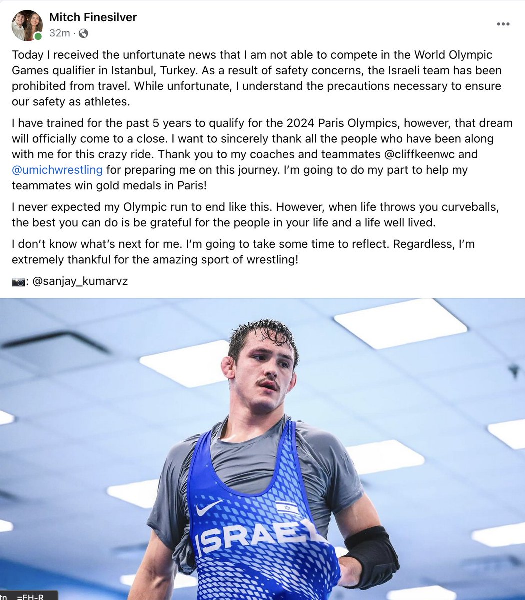 Bummer of an announcement from <a href="/mitchieboy_fine/">Mitch Finesilver</a>