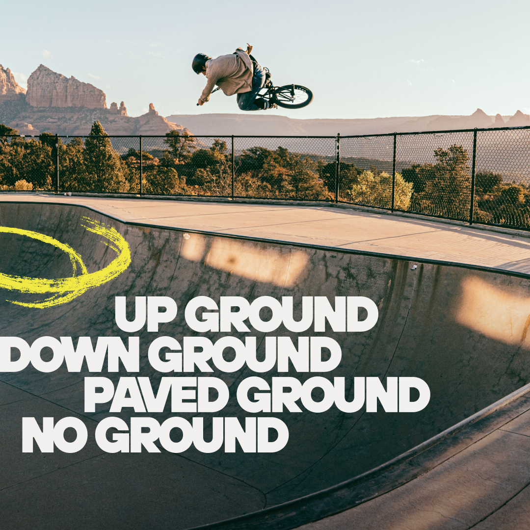 Mongoose's tweet image. No matter the ground you play on... make it your PlayGround. 
#EnterthePlayground
#PlaygroundVibes
#MongooseBikes