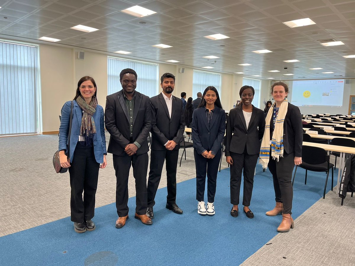 Magan Centre of Applied Mycology (MCAM) (@cranmycology) on Twitter photo Great group presentation by our MSc students yesterday, focused on enhancing post-harvest tech in Ethiopia's peanut chain. Proud of their innovative work in #FoodSustainability! ๐๐ฅ #Research #Innovation
<a href="/CerviniCarla/">Carla Cervini</a> <a href="/CaVaessenVe/">Dr Carol Verheecke-Vaessen ๐ฌ๐ง๐ซ๐ท</a> <a href="/Cran_Food_MSc/">Cranfield AgriFood Courses</a> Great group presentation by our MSc students yesterday, focused on enhancing post-harvest tech in Ethiopia's peanut chain. Proud of their innovative work in #FoodSustainability! ๐๐ฅ #Research #Innovation
<a href="/CerviniCarla/">Carla Cervini</a> <a href="/CaVaessenVe/">Dr Carol Verheecke-Vaessen ๐ฌ๐ง๐ซ๐ท</a> <a href="/Cran_Food_MSc/">Cranfield AgriFood Courses</a>