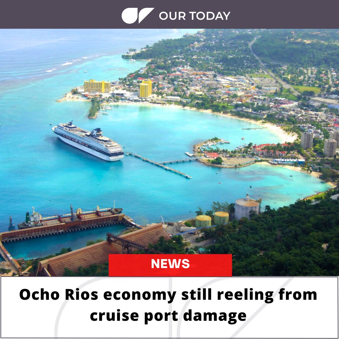 Ocho Rios economy still reeling from cruise port damage Visit the website to read more⁠: bit.ly/3QqNDgz ⁠ Photo: Marinas.com ⁠ Follow us:⁠ Facebook: facebook.com/our.today.news⁠ YouTube: OurToday⁠ X: Our_Today_News⁠ Instagram: @our.today⁠ ⁠ #OTNews