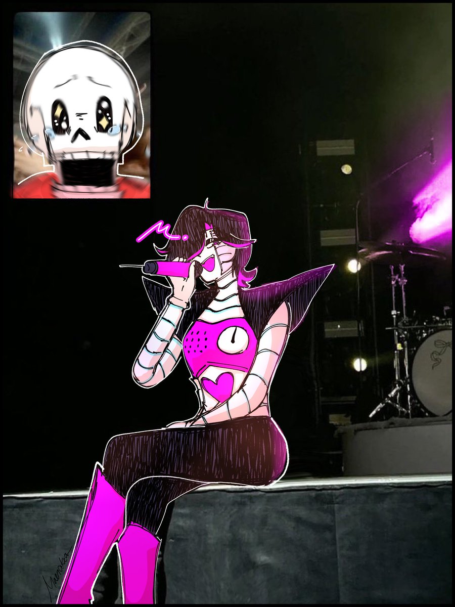 LMAOOOO #Mettaton #Papyrus #undertale