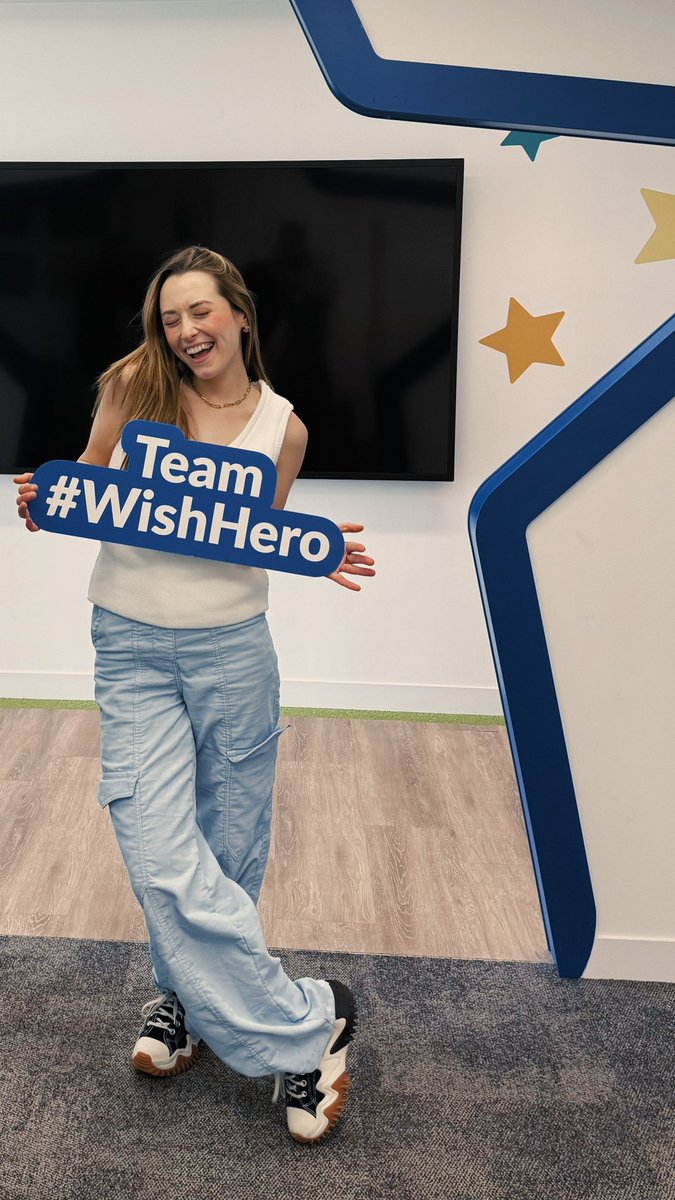 visited Make-A-Wish HQ to talk about my marathon journey this week 💙 this experience has just changed me forever - i am so grateful #LondonMarathon