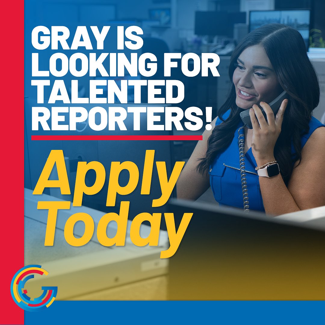 Looking for work? Gray is hiring news, digital, sales, engineering and marketing employees in 113 markets across the nation!  Apply at Gray.tv/careers #TVJobs