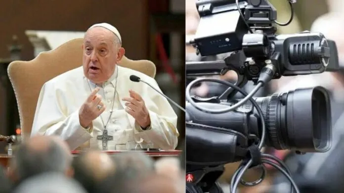 Papa Francisco: 'La libertad de prensa es fundamental'

Nota completa👉 tnyur.lat/aEj

#Papafrancisco #LibertadDePrensa #Mundo