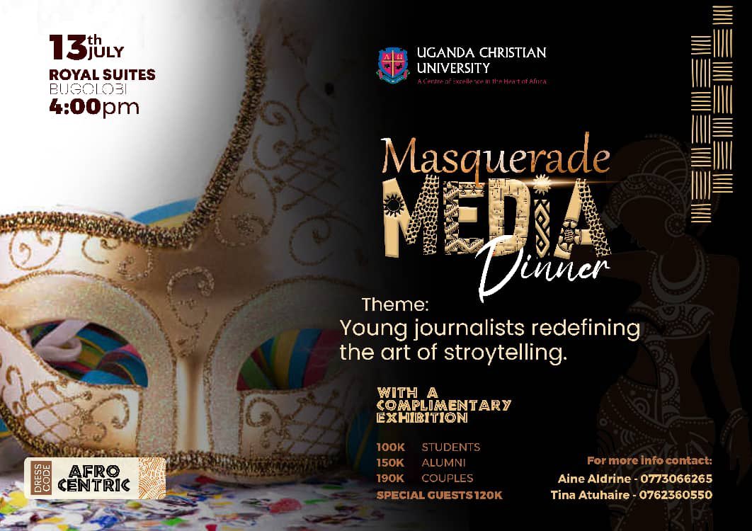 Ladies & Gentlemen we are elated to announce that this year we shall have @UCUniversity Media Dinner. This event will bring students, Alumni of SJMC with the journalism & communications fields. Feel free to reach out to us on X or to the contacts on the flyer for bookings.