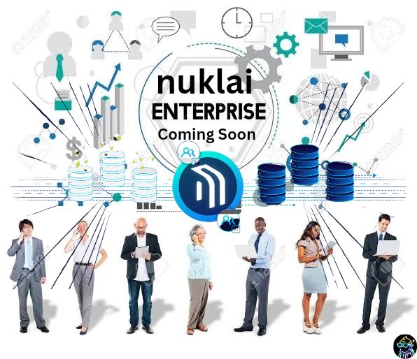 Hello Nuklaians 💎 
Good News🎉
Nuklai Enterprise is coming soon📣

@NuklaiData B2B clients, partners, and suppliers are key to the growth of his #SmartData ecosystem.

#Nuklai is going from strength to strength with new partnerships and new announcements every day💪
$NAI