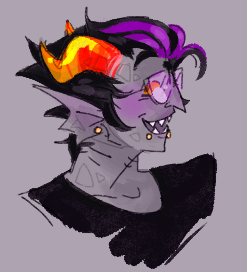 Eridan ampora if he was joyous and full of whimsy