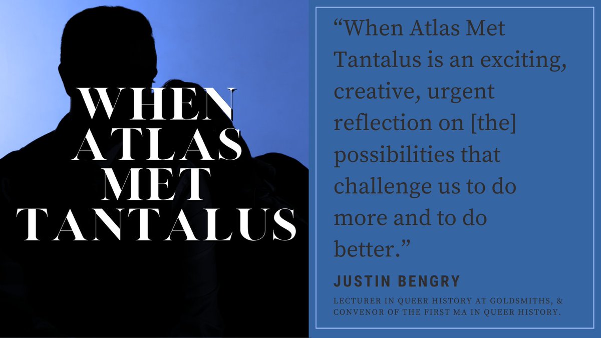 We're about making better, braver, kinder #theatre and #WhenAtlasMetTantalus is no different. Our new show is about what it means to be in the queer community, how we love each other and how we remember our past 🌈🌎 Tix: bit.ly/3vRPCDk #lgbtq @PengeTheatre @LandUTheatre