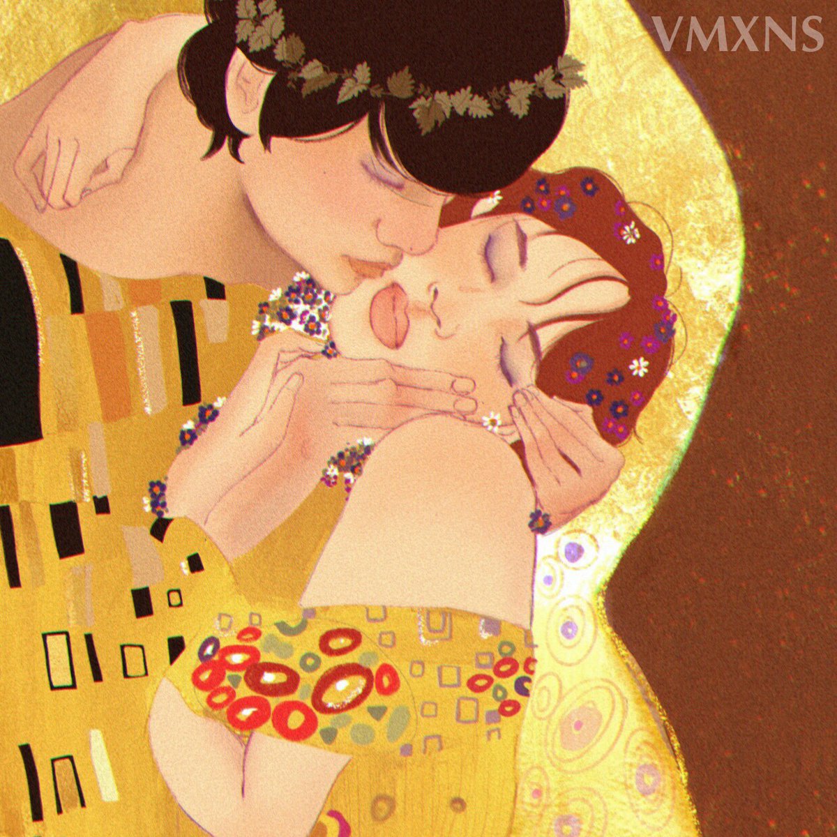 the kiss ㅡ gustav klimt.

#vmin #vm #구오즈 ✨🌼