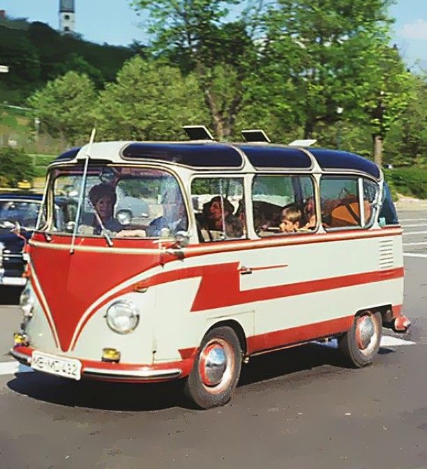 #Rarezas VW T1 Auwärter Carlux del año 1963